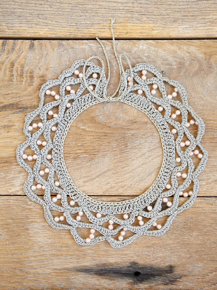 Vintage Beaded Collar