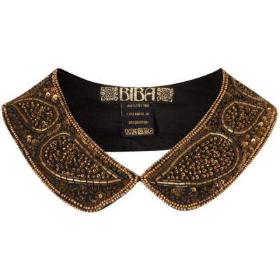 Biba Embroidered neck collar