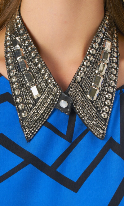 embellished collar necklace