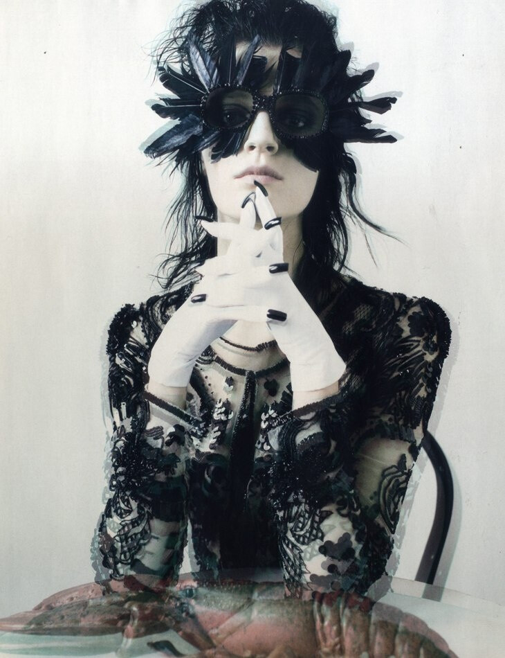 Surrearl of Real | Laura Kampman | Steven Meisel #photography | Vogue Italia February 2012