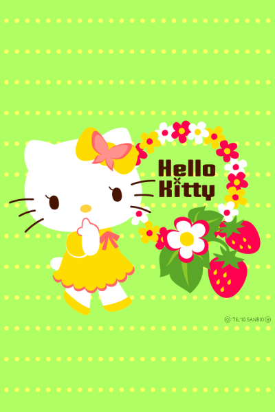 最给力高清iPhone 4s hello Kitty 640x960壁纸集锦下载【61张巨