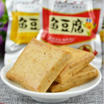 炎亭渔夫鱼豆腐干台湾风味小吃烧烤味/香辣味/蟹香味味选