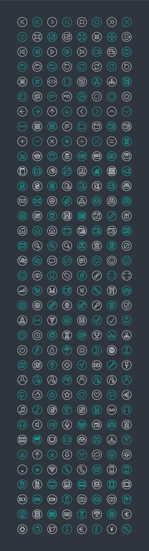 Fineline Icons