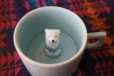 乐克送的三浅陶瓷杯