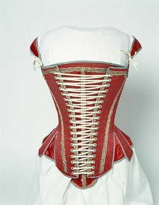 Object Name: corset &amp; stays &amp; stomacher Place of Creation: Europe, United Kingdom Date: 1620-1640 Accession Number: 2003.109/2 Image Copyright: © Manchester City Galleries