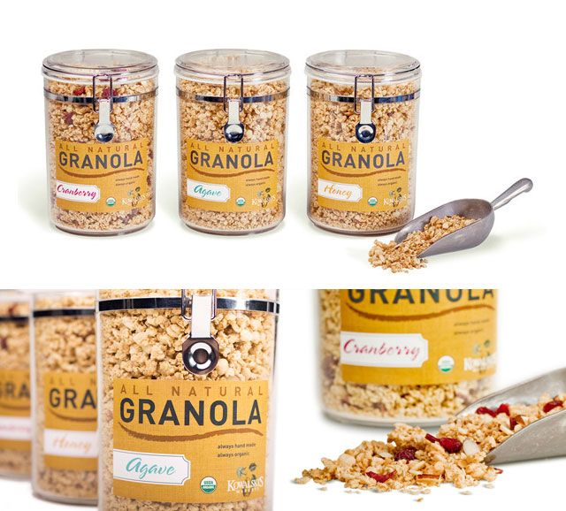 国外麦片和谷类食品包装设计