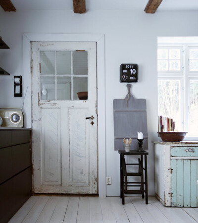 The renovated home of blogger Monica Bromseth of Karlottes Hjem in Norway.