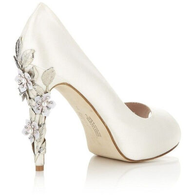 Harriet Wilde ~ Sakura Satin Peep Toe