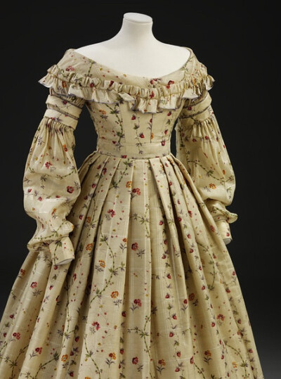 Day Dress. 1840. Unknown Maker.