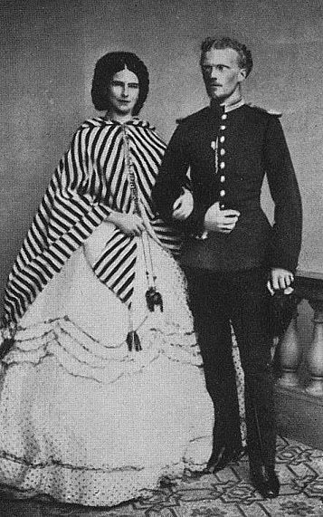 Empress Elisabeth of Austria - Sissi and her brother Karl Theodor, 1860