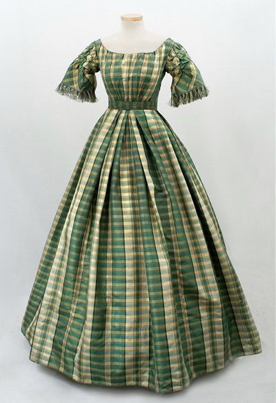 Silk taffeta dress | 1850s | $1,250 (click through for more photos)