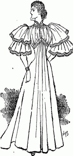 A Smart Tea Gown, Auckland Star, 17 February 1894