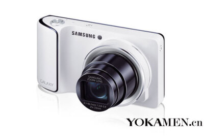 【能打电话的相机 三星EK-GC100 Galaxy智能相机】三星EK-GC100 Galaxy智能相机在机背部分配置了4.8吋的无边框屏幕……