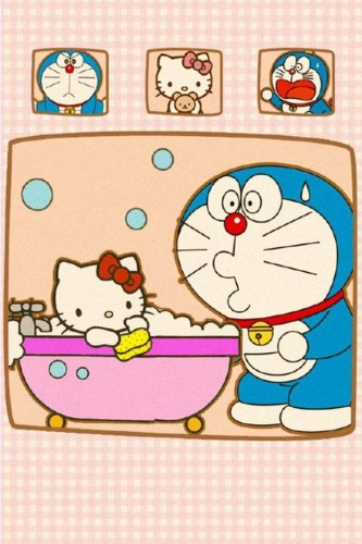 精选卡通哆啦A梦手机壁纸 640x960