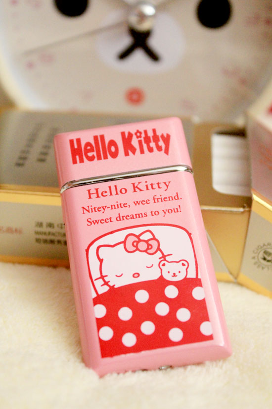 凯蒂猫Hello Kitty 卡通超薄充气金属防风型打火机（必须选择开头含有【三件包邮】的商品任意三件即可包邮）