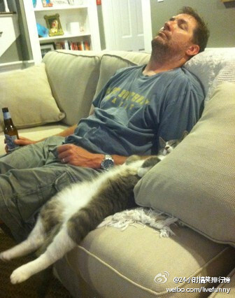【主人找猫累翻、猫走失也累瘫,团聚后一起翻肚熟睡】国外一名主人家中的猫咪邓肯(Duncan),日前偷偷溜到外面探险后,就失去音讯,主人没日没夜的到处寻找,但都没有发现它的身影,直到第四天才终于团聚。一回家不只主人马…