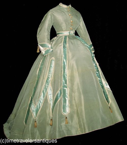 Mid 1860's Green Dress