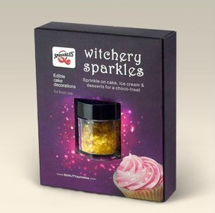 英國sprinkles 金色閃片 杯子蛋糕 裝飾糖1.5克