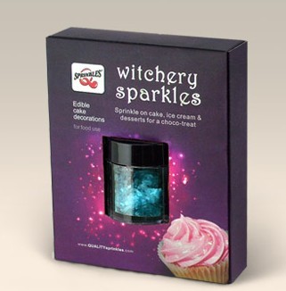 英国sprinkles 藍色閃片 杯子蛋糕 装饰糖 1.5克