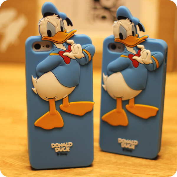 唐老鸭iphone/s//s迪士尼手机壳苹果硅胶保护壳卡通手机壳