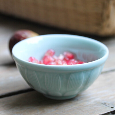 猪猪推荐：超细腻的龙泉窑浮雕米饭碗qq出口