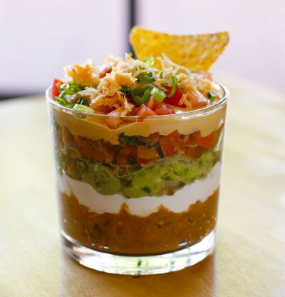 Seven Layer Dip Shots