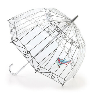 富尔顿雨伞 鸟笼透明伞 英国皇家用伞伊丽莎白女王陛下钦点Fulton