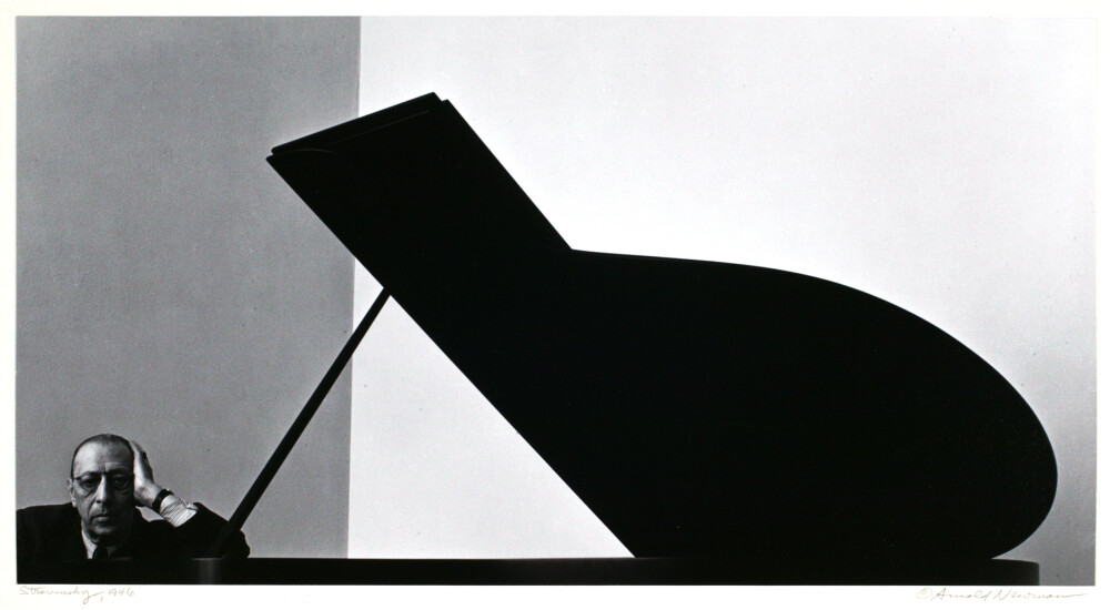 Photo of Igor Stravinsky by Arnold Newman