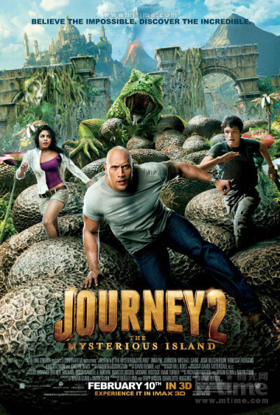 地心历险记2：神秘岛Journey 2: The Mysterious Island(2012)道恩·强森将扮演乔什·哈彻森妈妈的男友，哈彻森不喜欢他，却被迫带着他前往一座小岛去寻找失踪的祖父。和上一集一样，影片只是部分改编自凡尔纳的原著，…