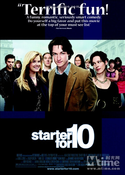 恋爱学分Starter For Ten(2006)影片主人公布莱恩·杰克逊(詹姆斯·麦卡沃伊饰)从记事时起就想变得更聪明，他出生在艾塞克斯的工人家庭，刚刚成为布里斯托大学的一年级学生，急待证明自己的能力。在他的同乡担心他变成…