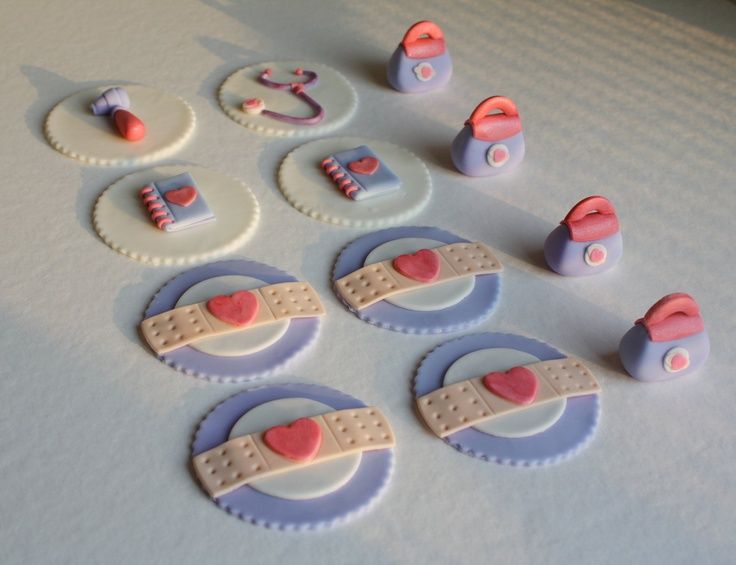 doc mcstuffins cupcake toppers | Doc McStuffins Inspired Cupcake Toppers | Doc McStuffins Cakes