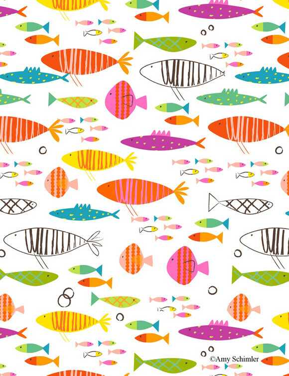 Rainbow Fish pattern...