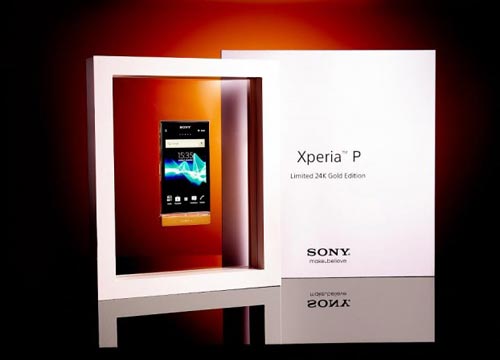 【Sony24K黃金限量版Xperia P】Sony24K黃金限量版Xperia P……