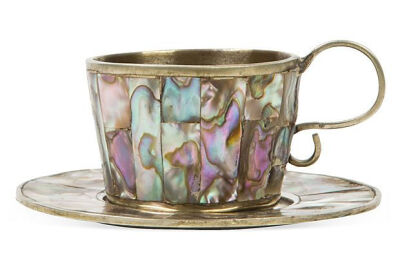 Abalone Demitasse Cup