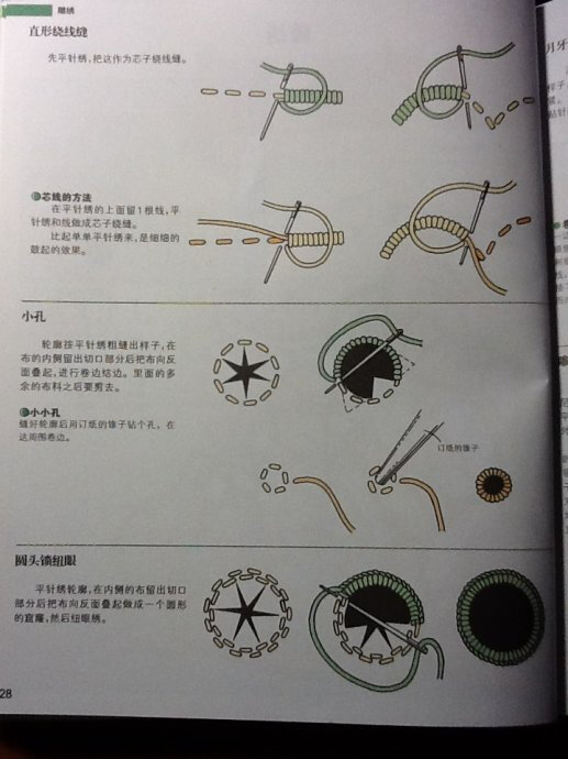 &lt;基础刺绣入门&gt;之针法