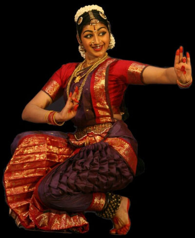 Bharatanatyam dancer. India