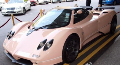 Pink Pagani Zonda S - 1~