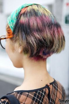 Rainbow Hair &amp; Headscarf