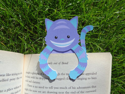 Bookmark buddy - Cheshire Cat