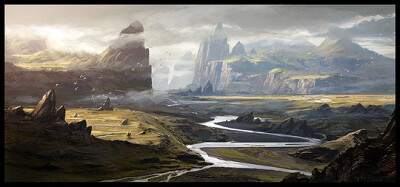 Insane Fantasy / Sci-fi Art by Raphael Lacoste