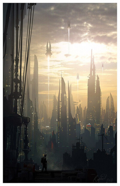 Insane Fantasy / Sci-fi Art by Raphael Lacoste