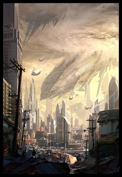 Insane Fantasy / Sci-fi Art by Raphael Lacoste