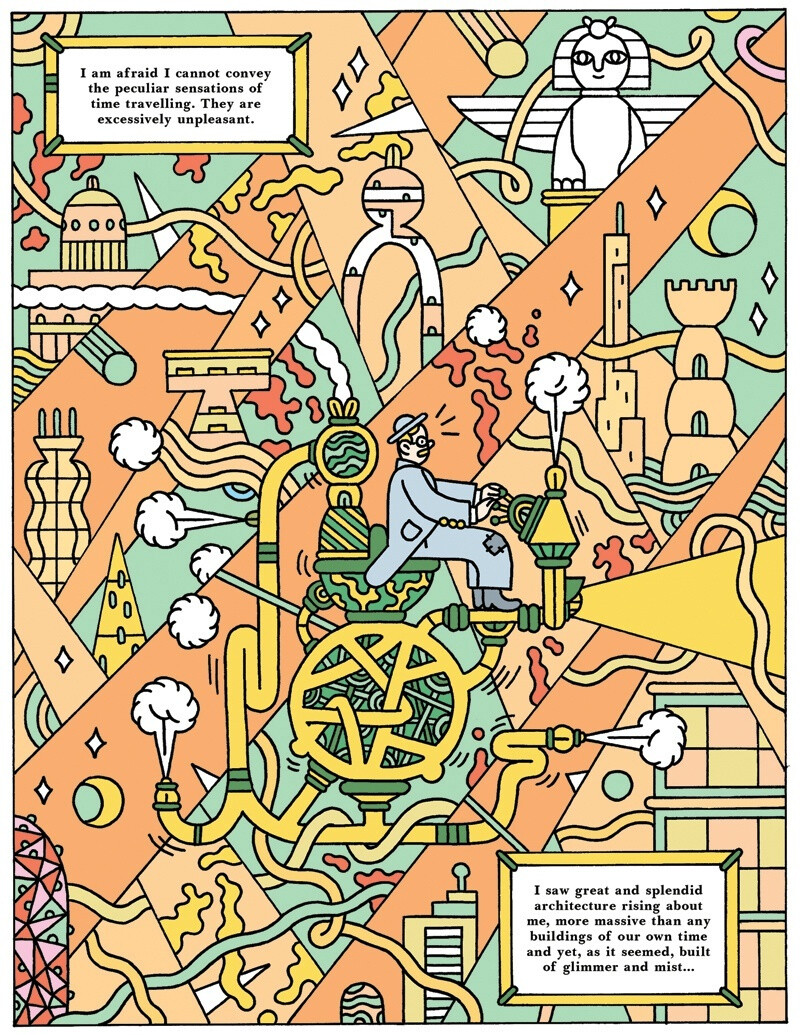 【卡通】the time machine 时间机器 | matthew houston, 美国