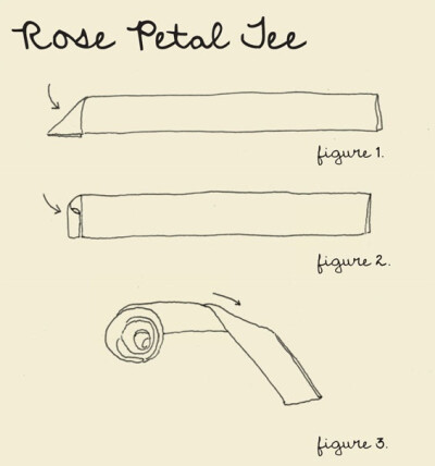 DIY: rose petal tee