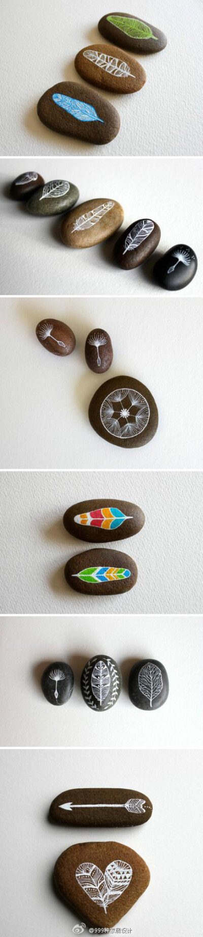 又一波森系石头,一波比一波美。 DIY设计我的家