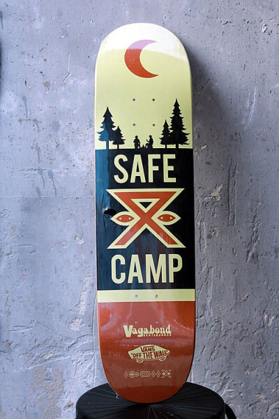 VAGABOND x VANS SAFE CAMP 限量合作款系列板面