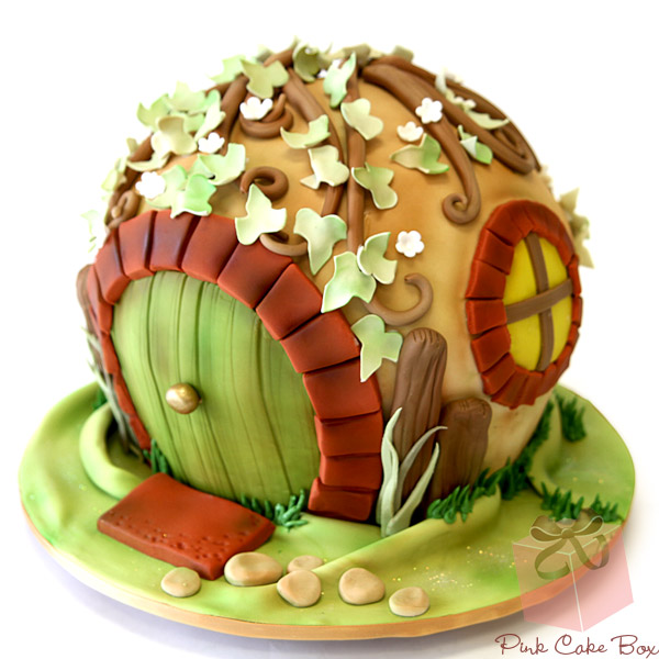 Hobbit Home Birthday Cake