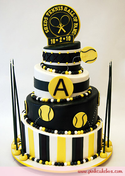 Bat Mitzvah Topsy Turvy Cake