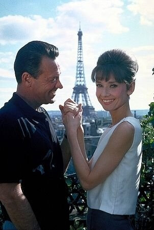 William Holden &amp; Audrey Hepburn in Paris When It Sizzles