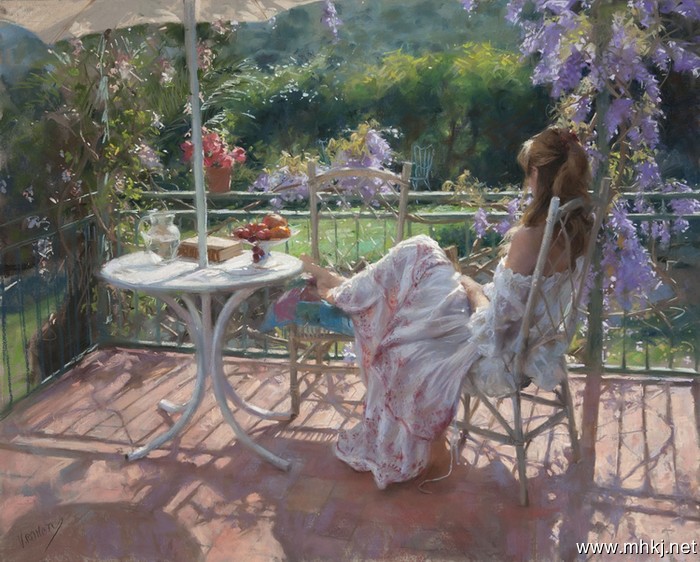 文森特-罗米欧-雷顿多（ Vicente Romero Redondo），西班牙艺术家，1956年出生于西班牙的马德里。他从小就显示出对艺术的热爱，他的父母对他的艺术梦想始终支持。后来他进入西班牙最负盛名的艺术院校 San Fernando 学习并以优异成绩毕业。他最初学习的是雕塑，随后当他意识到唯有绘画才能充分表达他内心的感触时，便把绘画当成了毕生事业。在上世纪末，他和妻子迁居到Costa Brava，在那里，他的艺术获得了新的生命。